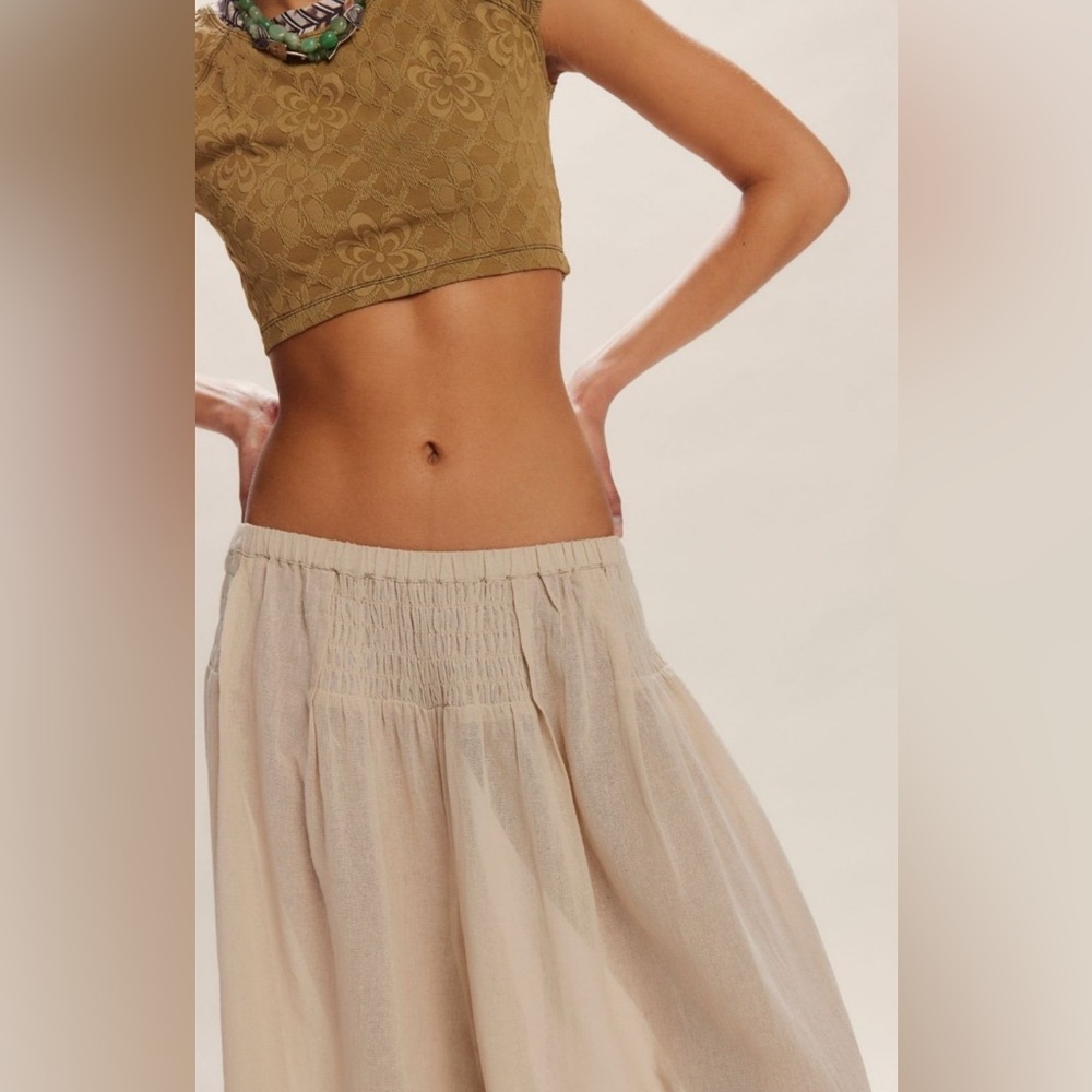 FREE PEOPLE RISING SUN PANTS - Picture 4 of 6